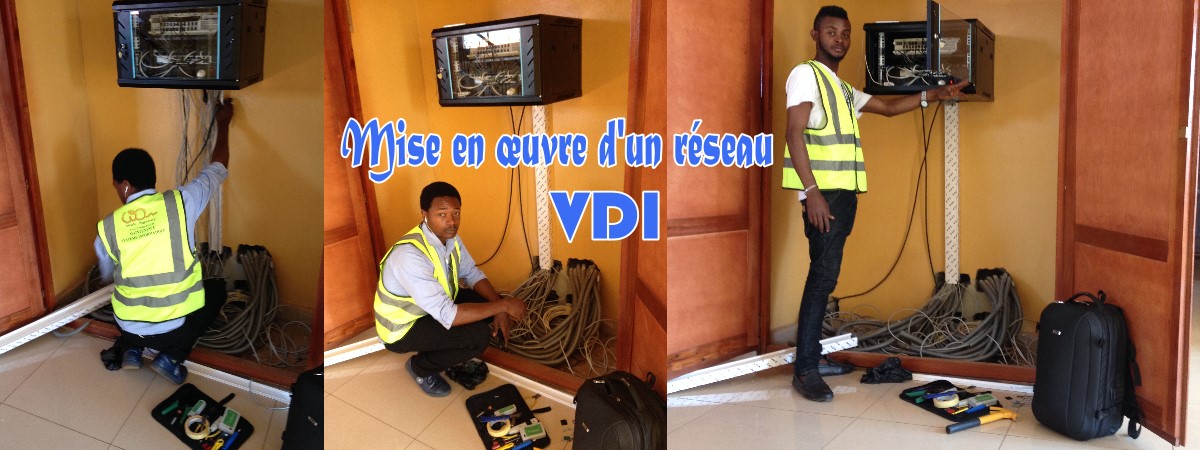 Installation réseau VDI